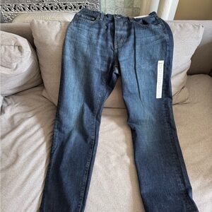 Uniqlo Men's Dark Blue Jeans
